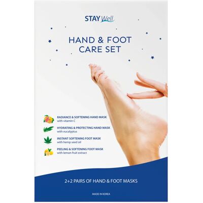 Stay Well Hand & Foot Care 4 Masks Stay Well Hand & Foot Care 4 Masks