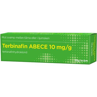 Terbinafin ABECE Kräm 10mg/g Tub 15g Terbinafin ABECE Kräm 10mg/g Tub 15g