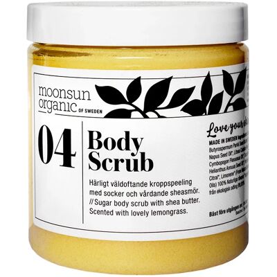 Moonsun Organic of Sweden Body Scrub 250 ml Moonsun Organic of Sweden Body Scrub 250 ml