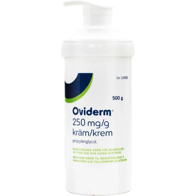 Oviderm Kräm 250mg/g Burk 500g Oviderm Kräm 250mg/g Burk 500g