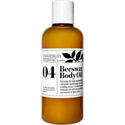 Moonsun Organic of Sweden Beeswax Body Oil 200 ml Moonsun Organic of Sweden Beeswax Body Oil 200 ml
