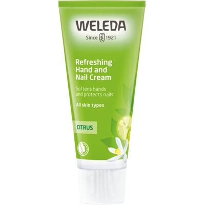 Weleda Citrus Hand- och Nagelkräm - Närande, Reparerande för Mycket Torr Hud Weleda Citrus Hand- och Nagelkräm - Närande, Reparerande för Mycket Torr Hud