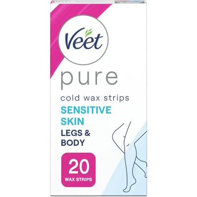 Veet Kallvaxremsor för känslig hud - 20 st Veet Kallvaxremsor för känslig hud - 20 st