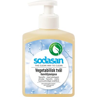 Sodasan Ekologisk Tvål Sensitiv 300 ml Sodasan Ekologisk Tvål Sensitiv 300 ml