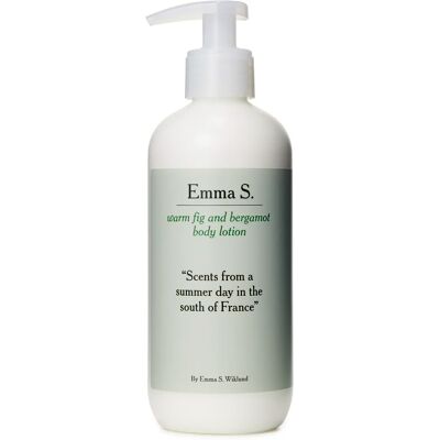 Emma S Warm Fig and Bergamot Body Lotion 350 ml Emma S Warm Fig and Bergamot Body Lotion 350 ml
