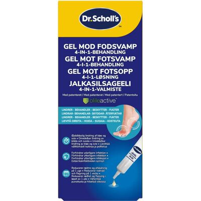 Dr. Scholl's Gel Mot Fotsvamp 4-in-1 10 ml Dr. Scholl's Gel Mot Fotsvamp 4-in-1 10 ml