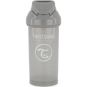 Twistshake Straw Cup 360 ml 6+ mån Pastell Grå