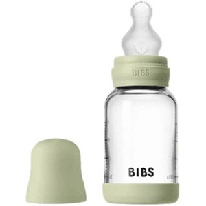 BIBS Baby Glasflaska Silikon Långsam Flöde - Baby Glasflaska BIBS Baby Glasflaska Silikon Långsam Flöde - Baby Glasflaska