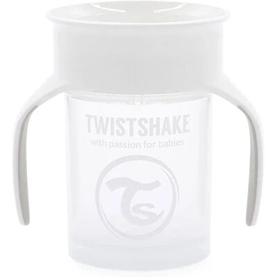 Twistshake 360 Cup 6+ mån White Twistshake 360 Cup 6+ mån White