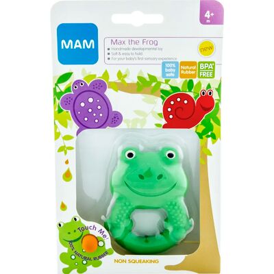 MAM Friends, Max the Frog bitring 4 mån+ MAM Friends, Max the Frog bitring 4 mån+