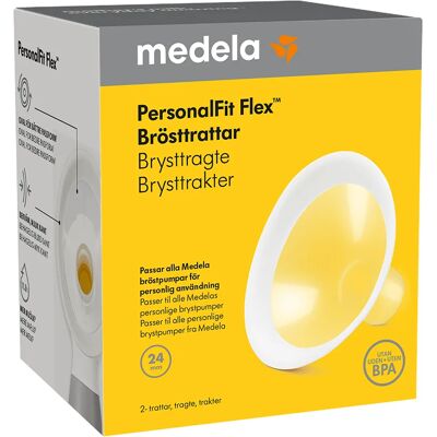Medela PersonalFit Flex Bröstsköld - 2 Pack - 24 mm - Unisex Medela PersonalFit Flex Bröstsköld - 2 Pack - 24 mm - Unisex