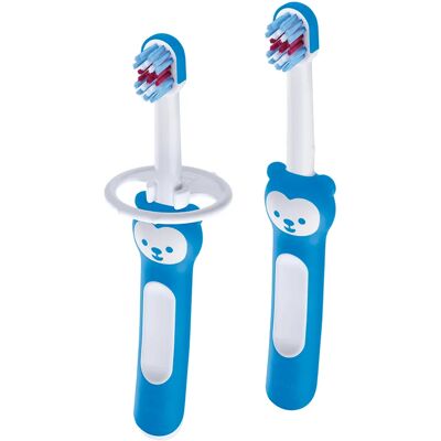 MAM Baby's Brush Blue 2-pack MAM Baby's Brush Blue 2-pack