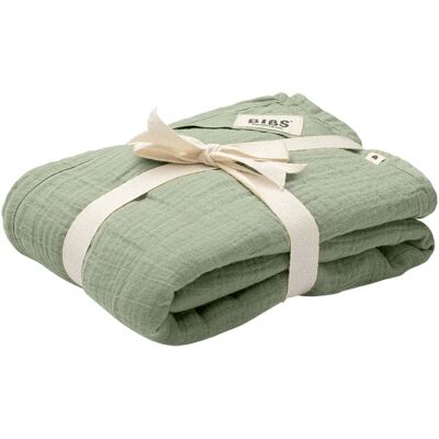 BIBS Muslin Swaddle 120x120 cm Sage BIBS Muslin Swaddle 120x120 cm Sage