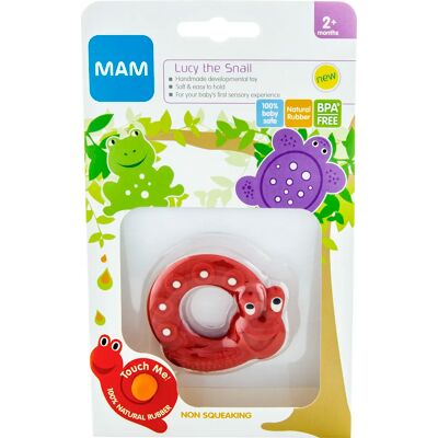 MAM Friends, Lucy the Snail bitring 2 mån+ MAM Friends, Lucy the Snail bitring 2 mån+