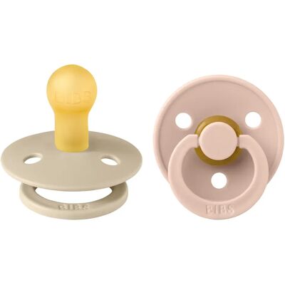 BIBS Colour Latex Size 1 Vanilla/Blush 2-pack BIBS Colour Latex Size 1 Vanilla/Blush 2-pack