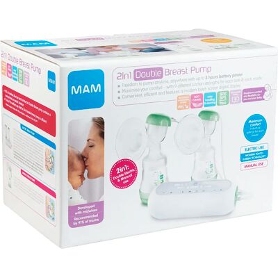 MAM 2 in 1 Double Electric Breast Pump MAM 2 in 1 Double Electric Breast Pump