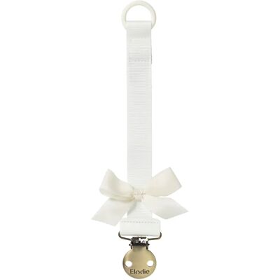 Elodie Details Elodie Pacifier Clip Vanilla White 0-3 år Elodie Details Elodie Pacifier Clip Vanilla White 0-3 år