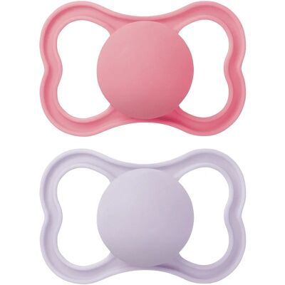 MAM Air 6-16m Rosa Silikon Napp - Babyprodukt MAM Air 6-16m Rosa Silikon Napp - Babyprodukt