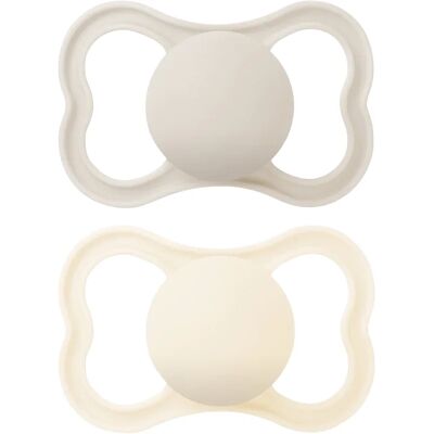 MAM Air Napp Silicone 6-16 mån 2-pack Neutral MAM Air Napp Silicone 6-16 mån 2-pack Neutral