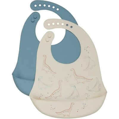 CeLaVi Silicon Bib Amber Brown 2-pack CeLaVi Silicon Bib Amber Brown 2-pack