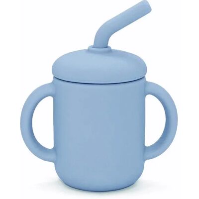 Summerville Organic Silikonmugg Stone Blue Summerville Organic Silikonmugg Stone Blue