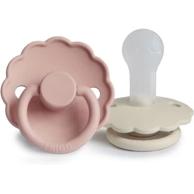 FRIGG Daisy Silicone 2-Pack Blush/Cream Size 2 FRIGG Daisy Silicone 2-Pack Blush/Cream Size 2