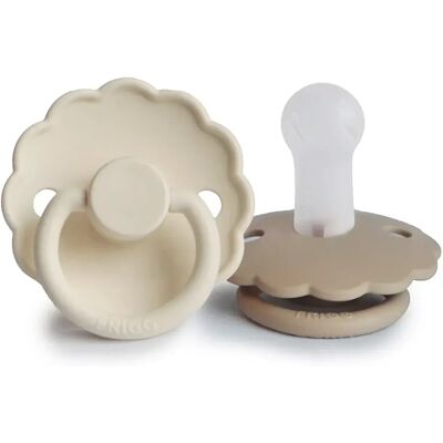 FRIGG Daisy Silicone 2-Pack Cream/Croissant Size 2 FRIGG Daisy Silicone 2-Pack Cream/Croissant Size 2