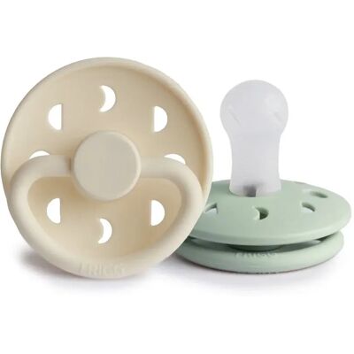 FRIGG Moon Phase Silicone 2-Pack Cream/Sage Size 1 FRIGG Moon Phase Silicone 2-Pack Cream/Sage Size 1