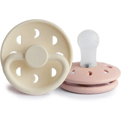FRIGG Moon Phase Silicone 2-Pack Blush/Cream Size 1 FRIGG Moon Phase Silicone 2-Pack Blush/Cream Size 1