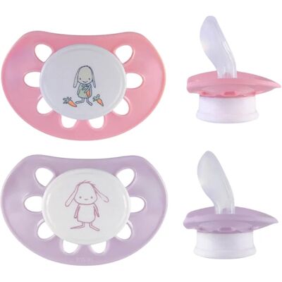 ESSKA Classic 4+m Silikon Rosa 2-pack ESSKA Classic 4+m Silikon Rosa 2-pack