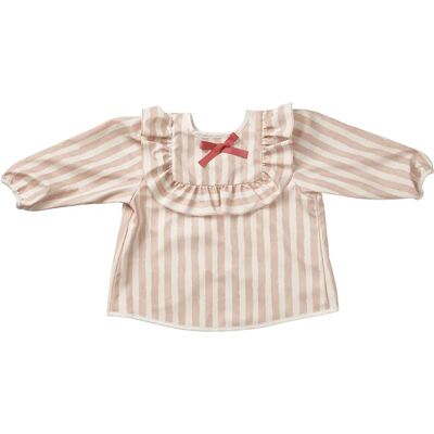 Elodie Details Elodie Longsleeved Baby Bib Candy Stripes Elodie Details Elodie Longsleeved Baby Bib Candy Stripes