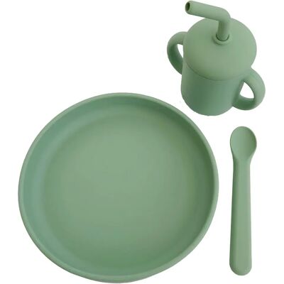 Summerville Organic Matset 3 delar Cameo Green Summerville Organic Matset 3 delar Cameo Green
