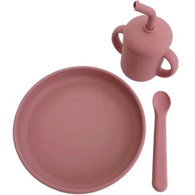 Summerville Organic Matset 3 delar Dusty Rose Summerville Organic Matset 3 delar Dusty Rose