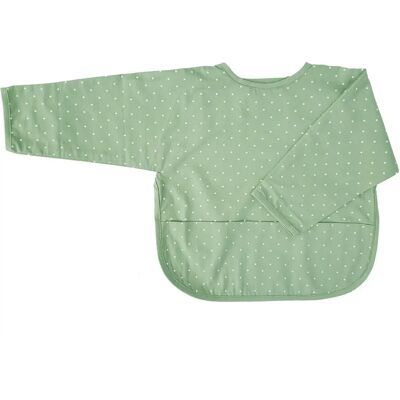 Summerville Organic Haklapp med Ärm Dotty Cameo Green Summerville Organic Haklapp med Ärm Dotty Cameo Green