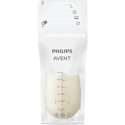 Philips Avent Förvaringspåsar För Bröstmjölk 180 ml Philips Avent Förvaringspåsar För Bröstmjölk 180 ml