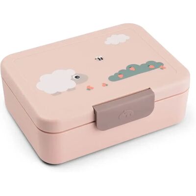 Done by Deer Lunch Box w/divider Tiny Farm Powder Done by Deer Lunch Box w/divider Tiny Farm Powder