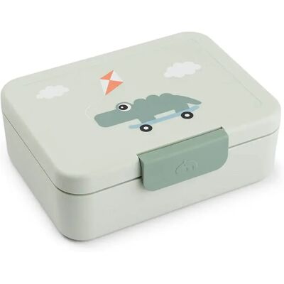 Done by Deer Lunch Box w/divider Playground Green Done by Deer Lunch Box w/divider Playground Green