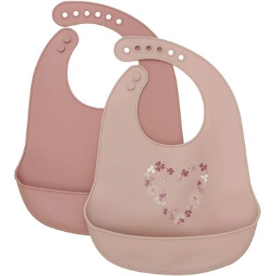 CELAVI Silicon Bib Burlwood OneSize 2-pack CELAVI Silicon Bib Burlwood OneSize 2-pack