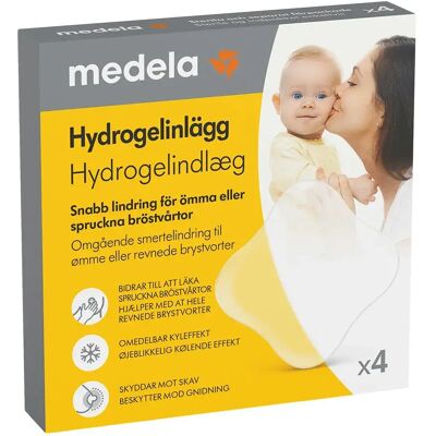 Medela Hydrogelinlägg 4-pack Medela Hydrogelinlägg 4-pack