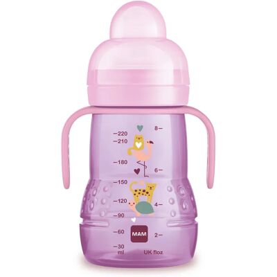 MAM Trainer 4 mån+ 220 ml Rosa MAM Trainer 4 mån+ 220 ml Rosa