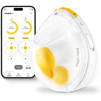 Medela Magic InBra Bärbar Bröstpump 1 st Medela Magic InBra Bärbar Bröstpump 1 st