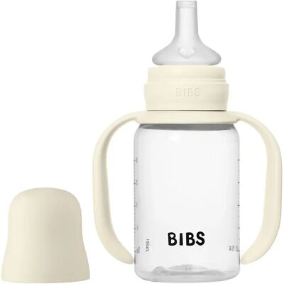 BIBS Baby Sippy Bottle Spout Silicone 150 ml 1-pack Ivory BIBS Baby Sippy Bottle Spout Silicone 150 ml 1-pack Ivory