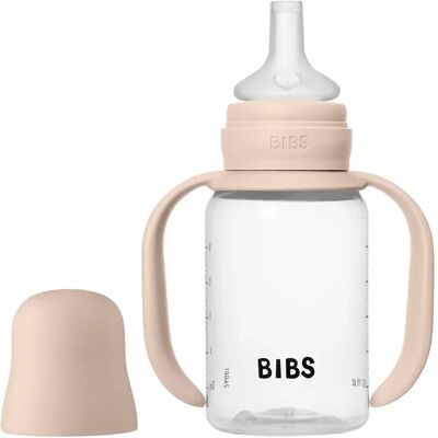 BIBS Baby Sippy Bottle Spout Silicone 150 ml 1-pack Blush BIBS Baby Sippy Bottle Spout Silicone 150 ml 1-pack Blush