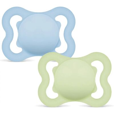 MAM Air Silicone Napp Blue 0-6 mån MAM Air Silicone Napp Blue 0-6 mån