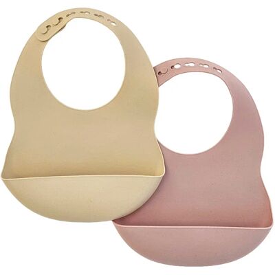 Summerville Organic Summerville Haklapp Silikon 2 st Sand/Mauve Summerville Organic Summerville Haklapp Silikon 2 st Sand/Mauve