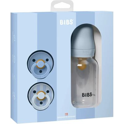 BIBS Gift Set Baby Sprinkle Blue BIBS Gift Set Baby Sprinkle Blue