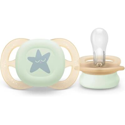 Philips Avent Ultra Start Napp För Nyfödda Natt Mix 0-2 mån Philips Avent Ultra Start Napp För Nyfödda Natt Mix 0-2 mån