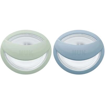 NUK Perfect Match Napp 0-6 mån 2 st Green/Blue NUK Perfect Match Napp 0-6 mån 2 st Green/Blue