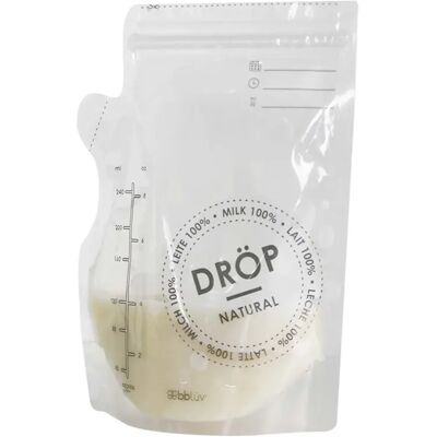 BBLUV - Dröp - 240 ml - Dubbelt blixtlås - Förvaringspåsar BBLUV - Dröp - 240 ml - Dubbelt blixtlås - Förvaringspåsar