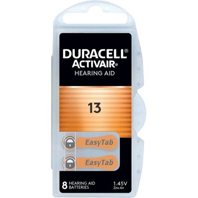 Duracell Activair batteri typ 13 8 st Duracell Activair batteri typ 13 8 st